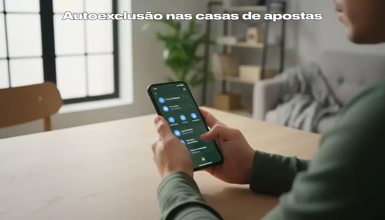 Pessoa configurando opções de segurança no celular